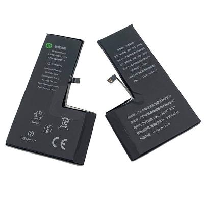 China Mobile phone manufacturer original 100% 2658mAh 3.2V China professional rechargeable mobile phone battery for phone xs for sale