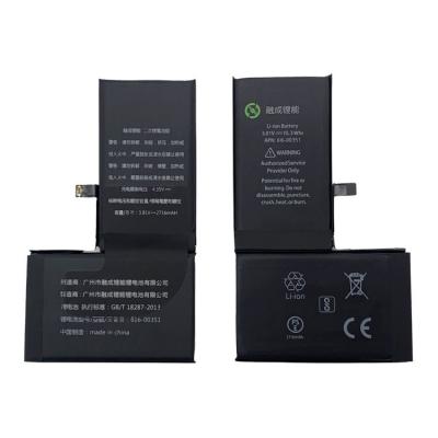 China Cell Phone 100% Tested A 4.35V AAA Cell Phone Battery For Phone X 2716mah for sale