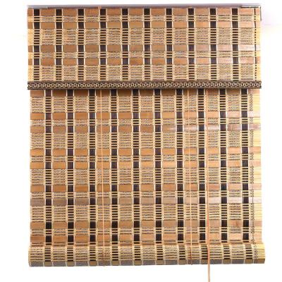 China Eco - Friendly Customer Made Window Curtains Roll Up Bamboo Curtains for sale