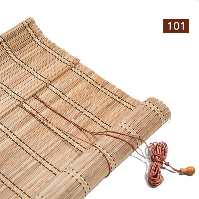 China Slat Bamboo Rattan Roman Curtain Shade for sale