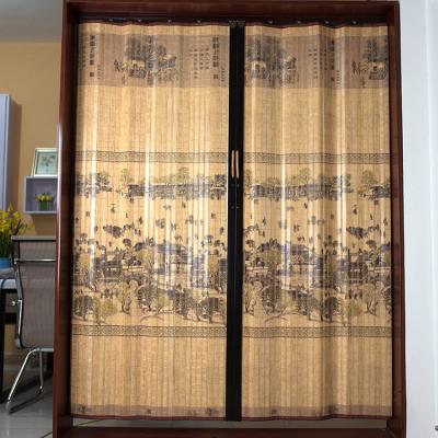 China Sliding Adjustable Bamboo Canopy Shutter for sale