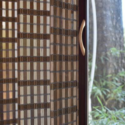 China Sliding Factory Size 7 Custom Designs Bamboo Interior Sliding Doors Room Divider for sale