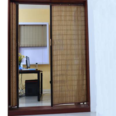 China Sliding Double Shutter Bamboo Sliding Door for sale