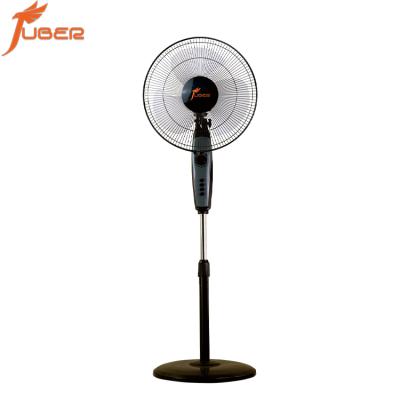 China Hotel Stand Fan 16inch With 3 As Blade And Pedestal Fan Standing Commercial Electric Floor Fan for sale