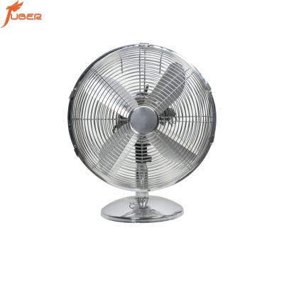 China Summer outdoor hot sales 12 inch room metal stand electric table fan with swing for sale