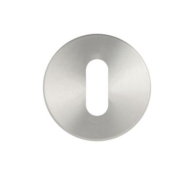 China Modern Round Brushed Nickel Stainless Steel Door Handle Rosettes for sale