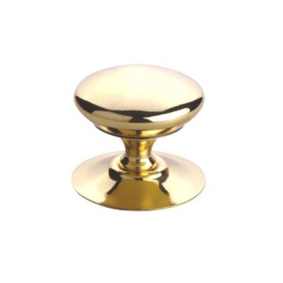 China Modern Decorative Drawer Knobs Polished Brass Door Knobs for sale