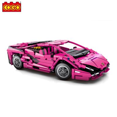 China Hot Selling Building Block Toy COGO 870 PCS Building Block Educational Plastic Cross Country Vehicle Toys For Children for sale