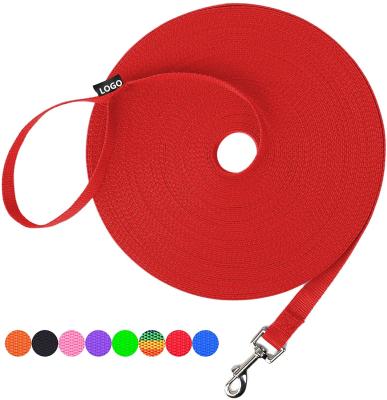 China Thoughtful Hot Selling Multiple Classes Pet Training Obedience Reminder Agility Nylon Dog Leash Along Tracking Line Leash for sale