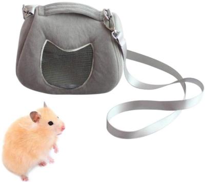 China Adjustable Pet Travel Carrier Dog Pet Bag Hamster Carrier Bag Small Pet Sling Breathable Animal Carrier for sale