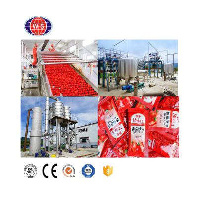 China High Efficiency Easy Operate High Quality Small Output 100kg Tomato Ketchup Processing Line Ketchup Making Machine for sale