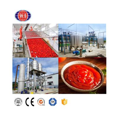 China High Efficiency Easy Operate Hot Sale 300kg Output Tomato Ketchup Making Machine Ketchup Production Line In Sachet for sale