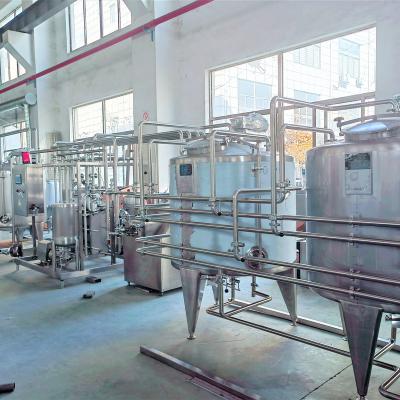 China Small Hotels Industry Yogurt Process Line Stirred Yogurt Making Machine for sale