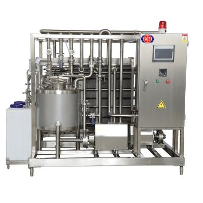 China Hot Sale Plate Type Etc. Milk Liquid Pasteurization pasteurizer machine price for sale htst milk sterilizer 1000LPH milk juice plate pasteurizer for sale