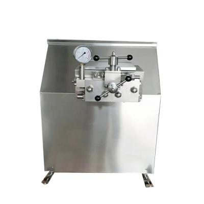 China Milk Industrial Small Milk Ice Cream Homogenizer 500-1000L High Pressure Homogenizer for sale