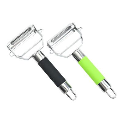 China Multifunctional Kitchen Accessories Viable Hot Product Vegetable and Fruit Peeler Tool Stainless Steel Potato Peeler for sale