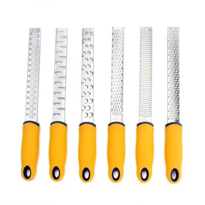 China Stainless Steel Tool Grater Lemon Cheese Grater Planer Kitchen Vegetable and Fruit Grater Multifunctional Viable Wholesale Cooking Knife for sale