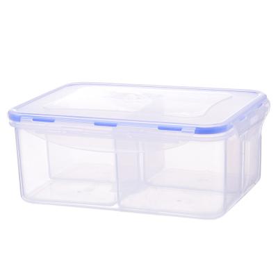 China Keep Fresh Four-compartment Wholesale Food-grade Storage Box Compartmented Food Storage Box Sealed Storage Box for sale