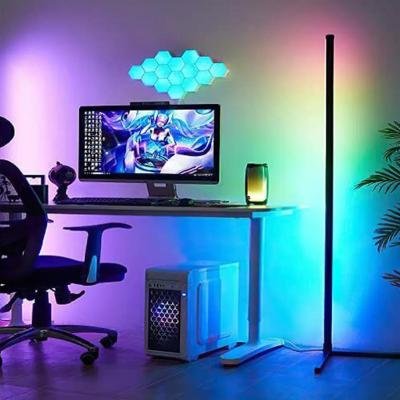 China XRIVER Modern App RGB Touch Control Led Floor Lamp Floor Lamp Smart Corner Standing Light For Sale for sale