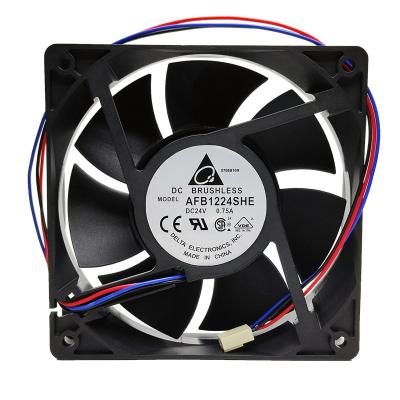 China Factory AFB1224HE/HHE/SHE/VHE/EHE/GHE 12038 high quality frequency converter fan is 24v for sale