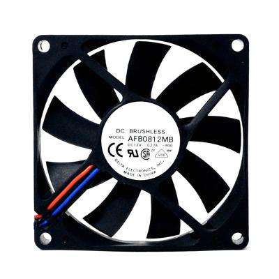 China Factory 8CM AFB0812MB-ROO 8015 12V 0.17A High Quality Silent Ball Chassis Power Supply Fan for sale