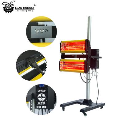 China LD-2AC Auto Car Body Paint Repair Equipment With 2 Cassettes 2200W Spotlight Lamp For Car Shortwave Temperature Controlled Infrared for sale