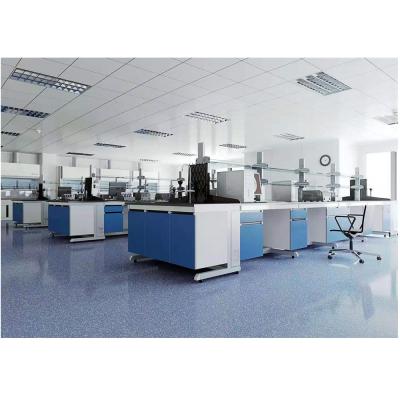 China Tabla de trabajo de laboratorio de acero inoxidable para laboratorio médico de química física en venta