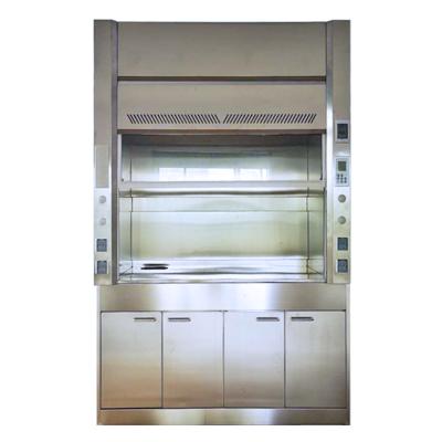 China Laboratory Furniture Stainless Steel Fume Hood with Acid Resistance and Durability for sale