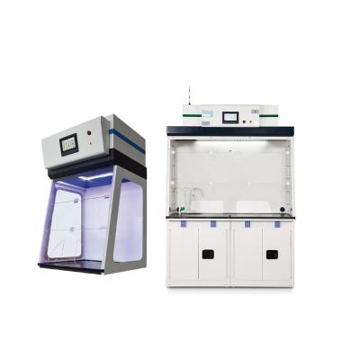 China Laboratorio de química gabinete de flujo laminar vertical con panel de control de pantalla LCD en venta