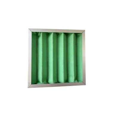 China Mail Packing G2 G3 G4 Primary Efficiency Pleated Panel Air Filter for Schools Discounted for sale