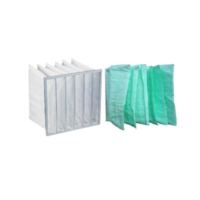 China Filter voor het zuiveren van meubels voor schoonruimtes F5-F9 Synthetische zakzak Medium Air Filters Te koop