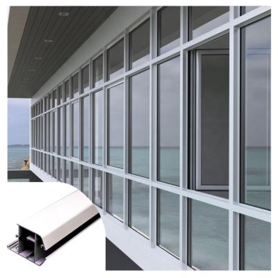 China Best Quality High Corrosion-Resistance Aluminum Profile Burglar Proof Window Aluminum Extrusion Factory Profiles for sale