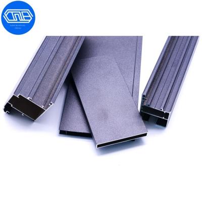 China Fashion Luxury Wholesale Extruded Sliding Aluminum Profile Windows Decoration Showcase Accessories Aluminum Profiles for sale