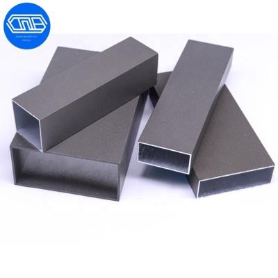 China Best Price Fashion Luxury 6000 Series Powder Coating Aluminum Profile Square Tube Anodizing Rectangular Pipes for sale