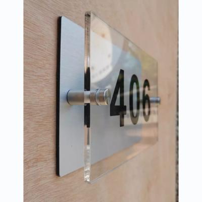 China Handmade & Eco - Friendly Customized Wall Mounted Acrylic Door Sign Board for sale