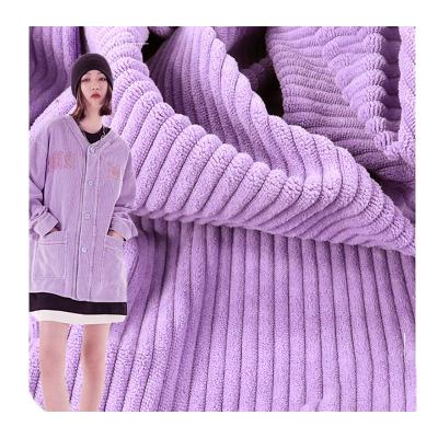 China New Product 4.5 W Corduroy Nylon Polyester Non-Stretch Anti-Static Corduroy Fabric For Coats for sale