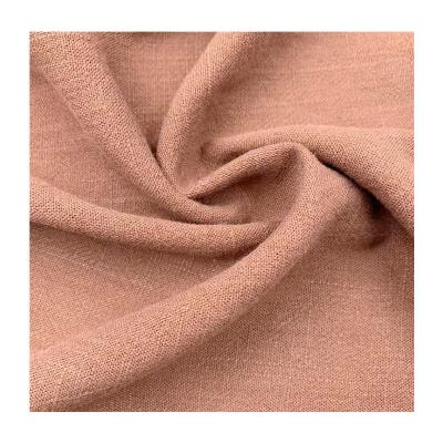 China Hot Product 35% 65% Anti-static Linen Rayon Fabric for Garment and Dress Garment Linen Rayon Fabric for sale