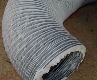 China PVC 5 Inch PVC Alkali And Acid Chemical Resistance Extremely Good Tasteless Spiral Pipe Tube Duct Pipe PVC Alkali And Acid Resistance Wire for sale