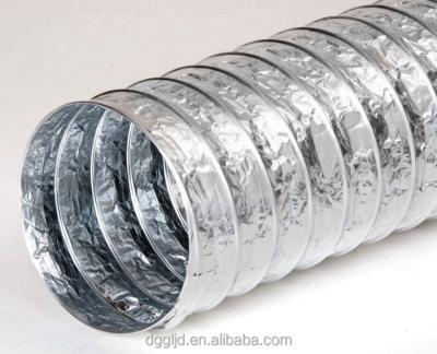 China Aluminum foil HVAC ventilation grill use for exhaust fan air duct pipe tube pipe for sale