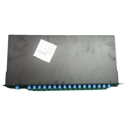 China Fiber Optical  18CH 1270-1610nm CWDM DWDM Mux Demux for Expanding Fiber Capability for sale