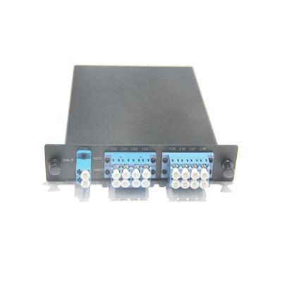 China 8CH DWDM OADM Module 100GHz LGX Optical Add Drop Multiplexer Network Solution DWDM Mux Demux for sale