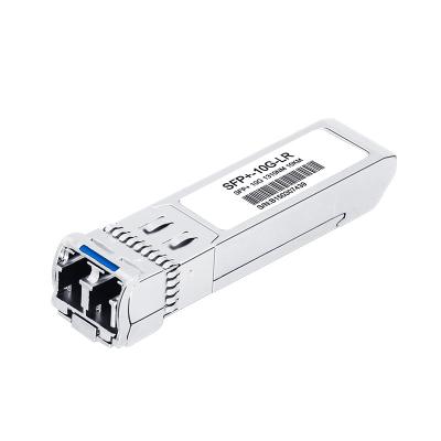 China Fiber Optical Communication Duplex LC Tx/Rx 1310nm LR 10KM 10Gb/s SFP+ Transceiver for sale