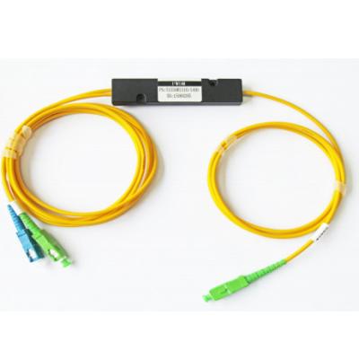 China 3 port WDM splitter   SC APC 1490nm 1550nm 1610nm FWDM splitter for sale