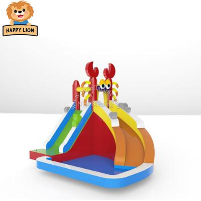 China Cheap Oxford Cloth HAPPY LION Inflatable Bouncers For Sale, Inflatable Homeuse Bouncer For Kids, Oxford Toddler Bounci House for sale