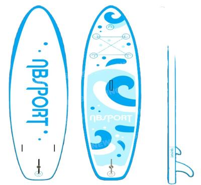 China DWF popular summer inflatable surfboard customize paddle board dwf inflatable surfboard with accessories special design paddle board for sale