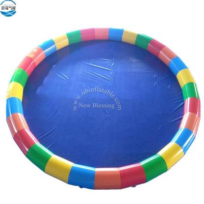 China Water Games Large Large Inflatable Swimming Pool Kids Commercial Grade PVC Kids Inflatable Swimming Pool For Sale for sale