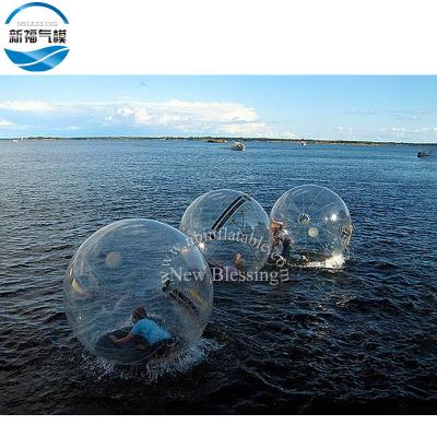 China Factory Supply Inflatable Toy NBSPORT Big Person Inside Water Ball Pool Floating Walker for sale