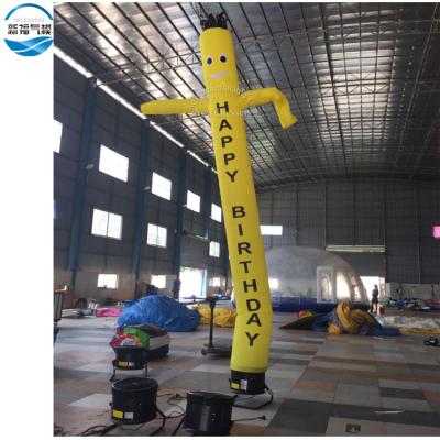 China Outdoor Large Inflatable 6m Inflatable Single Leg Air Entertainment Air Entertainment Air Sky Dancers Wave Man For Advertising for sale