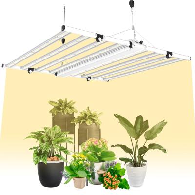 China Seed starting Liteongrow double folding 1000 watt hydroponic replacement using lm301b model F6 led grow light lamp for sale