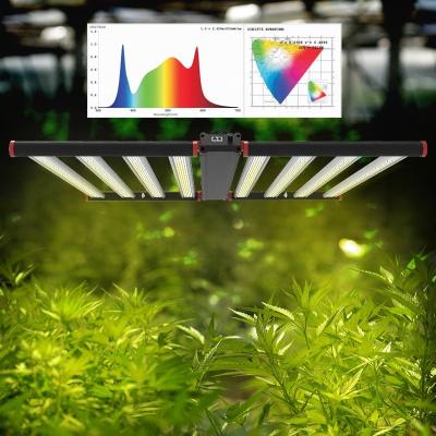 China Seed Starting Indoor Plants Full Spectrum LED Horticulture Foldable Strip Led Growth Hydroponic Lamp For Growing Light Bar for sale